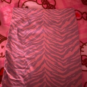 ZEBRA PRINT SKIRT
